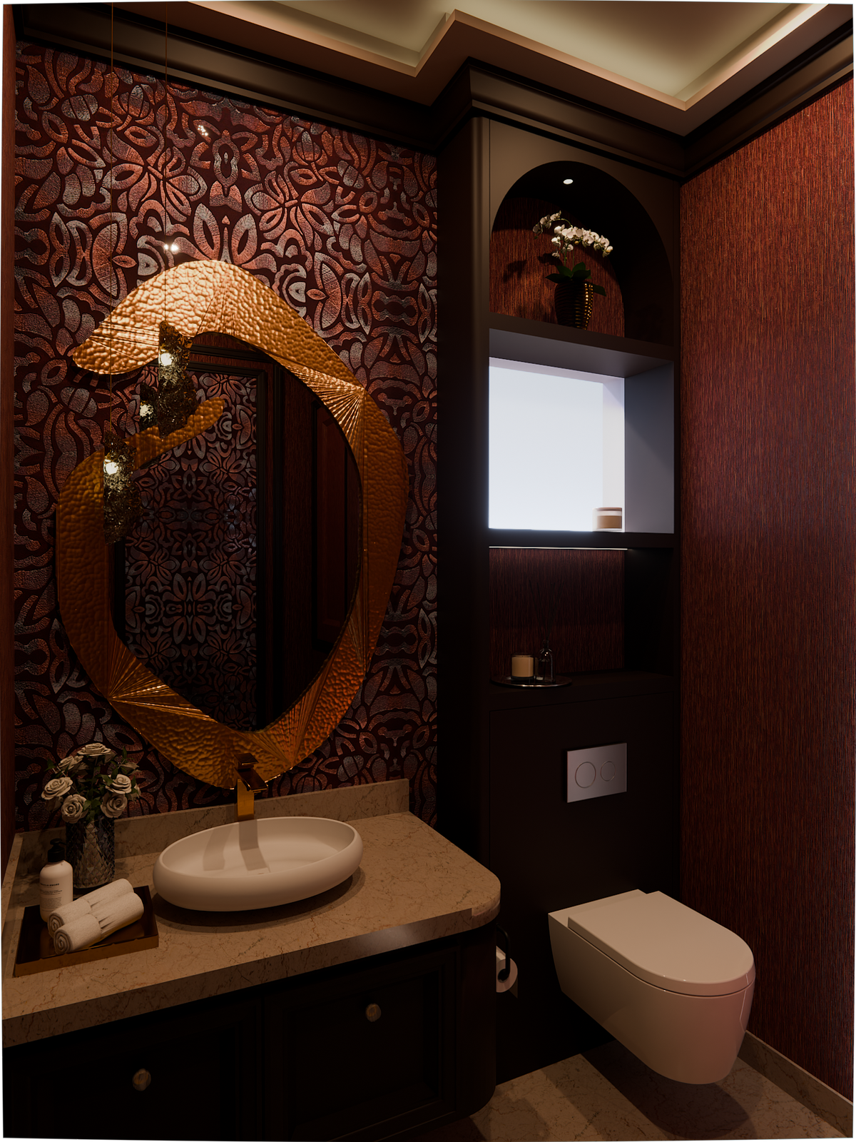 Proyecto YC · Medio baño